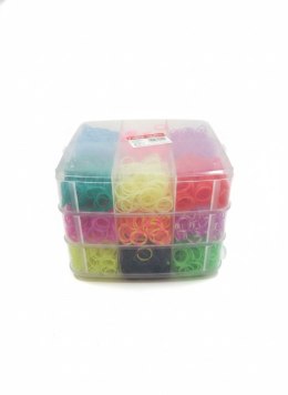 Bransoletka zestaw gumek do bransoletek 7 Toys (790214)