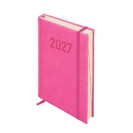 Kalendarz książkowy (terminarz) 2027 COLORFIX dzienny A5 Antra (amarantowy)