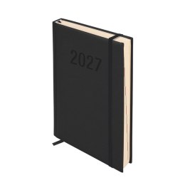 Kalendarz książkowy (terminarz) 2027 COLORFIX dzienny A5 Antra (czarny)