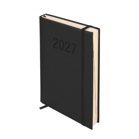 Kalendarz książkowy (terminarz) 2027 COLORFIX dzienny A5 Antra (czarny)
