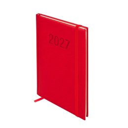 Kalendarz książkowy (terminarz) 2027 COLORFIX tygodniowy A5 Antra (czerwony)
