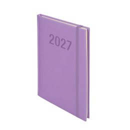 Kalendarz książkowy (terminarz) 2027 COLORFIX tygodniowy A5 Antra (liliowy)