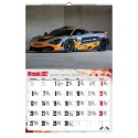 Kalendarz ścienny 2027 SUPER CARS 470mm x 320mm Pan Kalendarzyk (A3 VD.17)