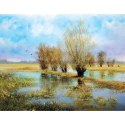 Kalendarz ścienny POLSKA W MALARSTWIE 13-planszowe 320mm x 470mm Lucrum (RW08)