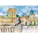 Kalendarz ścienny RODZINNY MIASTA W AKWARELI 13-KARTKOWY 280mm x 200mm Lucrum (WL5)