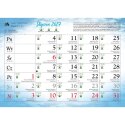 Kalendarz ścienny WĘDKARSKI 13-planszowe 320mm x 470mm Lucrum (RW14)