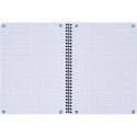 Notes (notatnik) A5 czarny 80k. krata Oxford (400192077)