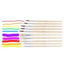 Pędzel 5 płaskich + 5 okrągłych nr 5 Pelikan (400191587)