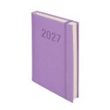 Kalendarz książkowy (terminarz) 2027 COLORFIX dzienny A5 Antra (liliowy)