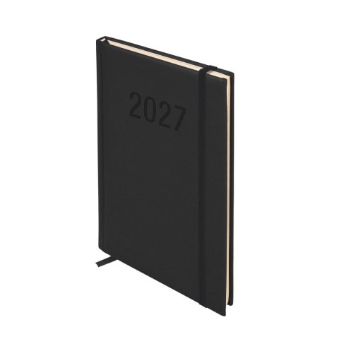 Kalendarz książkowy (terminarz) 2027 COLORFIX tygodniowy A5 Antra (czarny)