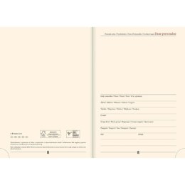 Kalendarz książkowy (terminarz) 2027 terminarz A5 Lucrum (21Db-79 mix)