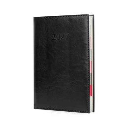 Kalendarz książkowy (terminarz) CZARNY AGENDA A4 Press (DZIENNY)