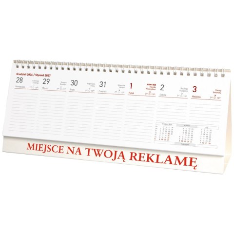 Kalendarz książkowy (terminarz) stojący Wokół Nas (KB 039 B)