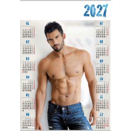 Kalendarz ścienny ADAM plakatowy A4 607mm x 880mm Lucrum (PL16)