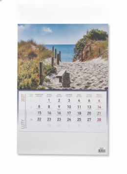 Kalendarz ścienny Morze trójdzielny Wydawnictwo Wokół Nas (KS055B)