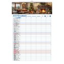 Kalendarz ścienny ORGANIZER 470mm x 320mm Pan Kalendarzyk (A2 V.2)
