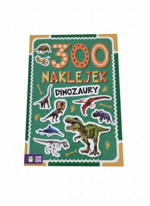 Książeczka edukacyjna Dinozaury Zielona Sowa