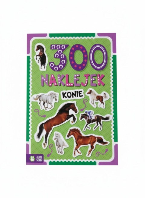 Książeczka edukacyjna Konie. Zielona Sowa