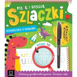 Książka dla dzieci Zabawy grafomotoryczne Terapia ręki. Aksjomat