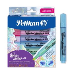 Marker specjalistyczny do szkła wkład mix okrągła końcówka Pelikan (400205347)