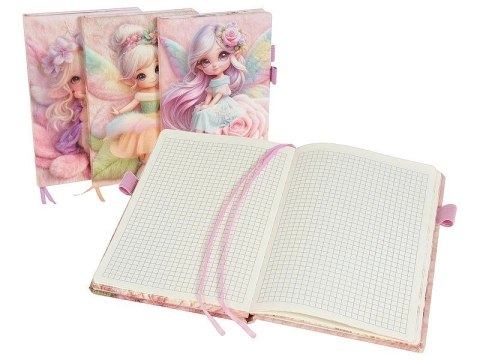 Notes (notatnik) A5 z wróżkami, 21x14,5x1,5cm krata [mm:] 210x145 Adar (639508)