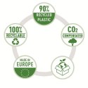Przekładka numeryczna Recycle A4+ czarne A-Z Leitz (12190000)
