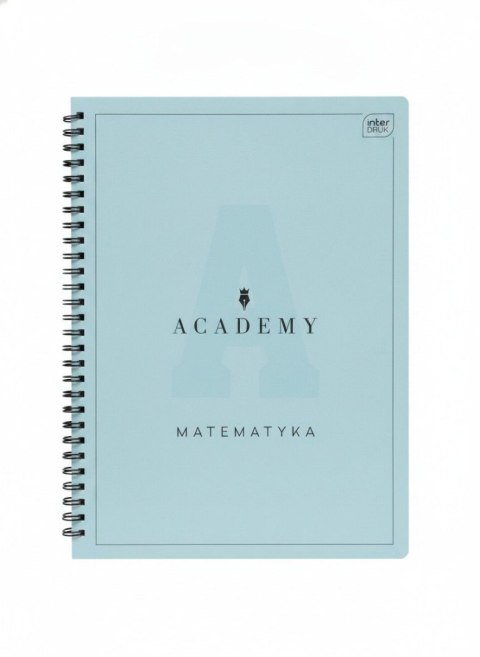 Zeszyt tematyczny A5 ACADEMY Hybrid matematyka 60k. 90g krata Interdruk (ZE60#MATACAH))