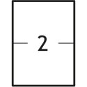 Etykieta samoprzylepna A4 biały [mm:] 210x148 Grand (031)