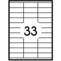 Etykieta samoprzylepna A4 biały [mm:] 70x25 Grand (008)