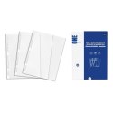 Koszulki na dokumenty ONE COLOR 100 szt A4 45 mic krystaliczna A4 kolor: transparentna typu U 45 mic. Interdruk (ZEA432K#PS)
