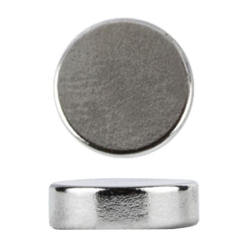 Magnes neodymowy Srebrny śr. 10mm Grand (130-1968) 5 sztuk