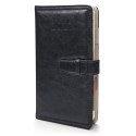 Organizer Czarny z paskiem dzienny oprawa twarda CZARNY [mm:] 107x190 Sezona (364 strony)