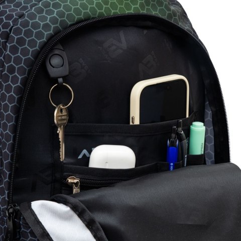 Plecak Astrabag Hexagon Green Ombre Astra (502026037)