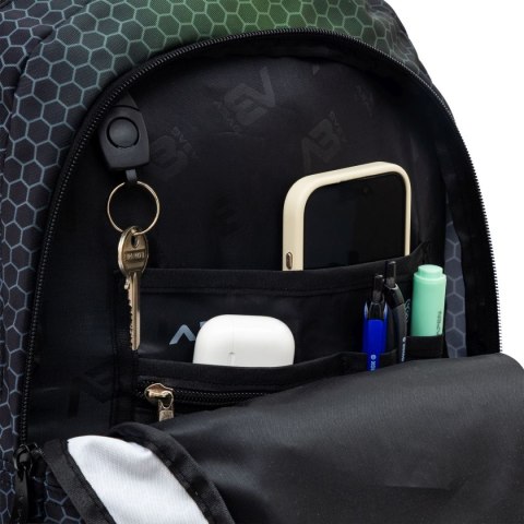 Plecak Astrabag Hexagon Green Ombre Astra (502026037)
