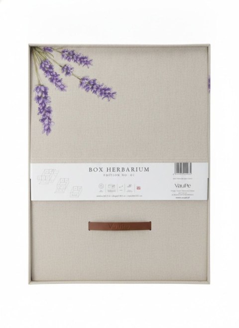Pudełko na prezent Box Herbarium Lawenda maxi [mm:] 386x495x 230 VauPe (600/03)