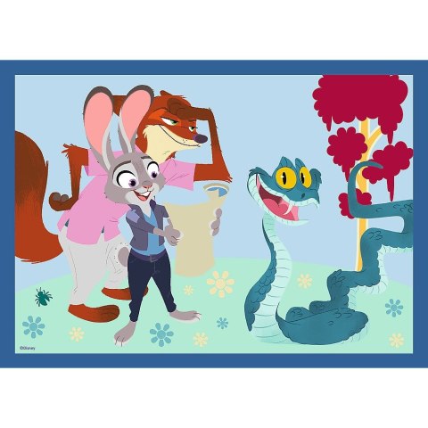 Puzzle Zootopia 4w1 4w1 el. Trefl (34677)