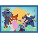 Puzzle Zootopia 4w1 4w1 el. Trefl (34677)