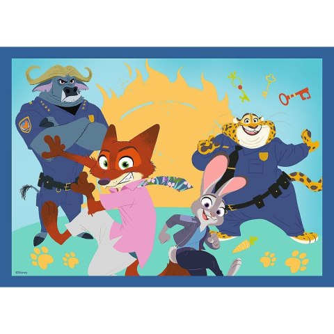 Puzzle Zootopia 4w1 4w1 el. Trefl (34677)