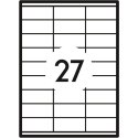 Etykieta samoprzylepna A4 biała [mm:] 70x32 Grand (010)