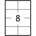 Etykieta samoprzylepna A4 biały [mm:] 105x74 Grand (029)