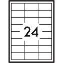 Etykieta samoprzylepna A4 biały [mm:] 64,6x33,8 Grand (006)