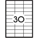 Etykieta samoprzylepna A4 biały [mm:] 70x29,7 Grand (009)