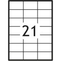 Etykieta samoprzylepna A4 biały [mm:] 70x42,3 Grand (016)