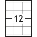 Etykieta samoprzylepna A4 biały [mm:] 70x67,7 Grand (018)