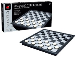 Gra logiczna warcaby magnetyczne, 64 pola; 25x13x4cm, Box Adar (623323)