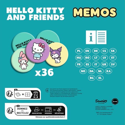 Gra pamięciowa Hello Kitty Trefl (02898)