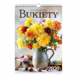 Kalendarz ścienny BUKIETY A3 Press (16 STRON)