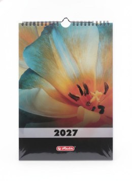 Kalendarz ścienny HERBAL 12 K POZIOMY A4 Oxford (400213583)