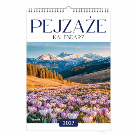 Kalendarz ścienny PEJZAŻE A3 Press (16 STRON)