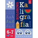 Książka dla dzieci Kolorowa kaligrafia 6-7 lat Aksjomat